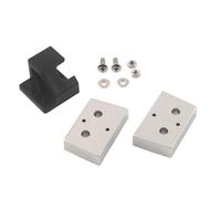 FINMOKAL Motorcycle Chrome Trunk Latch Spacers+Lid Catch Compatible with Harley Touring Electra Street Road Glide Road King FLHX FLHT FLTRX 1980-2013