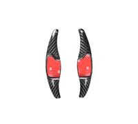 FINMOKAL Real Carbon Fiber Steering Wheel Shift Paddle Shifter Extension Compatible with Ford Mondeo/Lincoln MKC MKS MKZ 2013-2019 (Black)