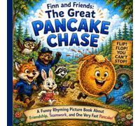 Finn and Friends The Great PANCAKE CHASE: Funny Rhyming Picture Book About Friendship, Teamwork, and One Very Fast Pancake (The Finn The Fox Adventures)