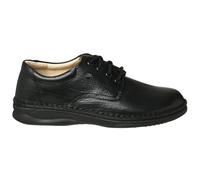 Finn Comfort Metz Leather Men's Lace Up Shoes - Black - Size:UK 7.5