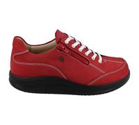 Finn Comfort Otaru Nubuck Leather Women's Lace Up Shoes - Chili - Size:UK 4