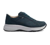 Finn Comfort Piccadilly Nubuck Leather Women's Lace Up Shoes - Petrol - Size:UK 6