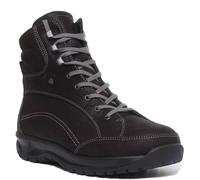 Finn Comfort Whistler Men Warm Lambskin Lining Ankle Boot In Black UK Size 6- 12