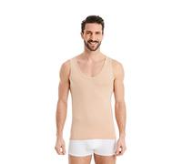 FINN Men's Business Undershirt - Sleeveless Singlet Vest Made from Original Lenzing® Modal Fabric - The Perfect Tank-Top Under a Dress Shirt and Suit Invisible Skin Colour Nude 5XL