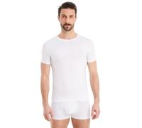 FINN Men's Business Undershirt with Crew Neck - Short Sleeve T-Shirt Made from Original Lenzing® Modal Fabric - The Perfect Shirt Under a Dress Shirt and Suit White M