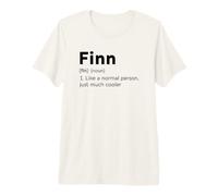 Finn Name Definition Boys Funny Cool Normal Person A Premium T-Shirt
