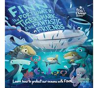Finn the Fortunate Tiger Shark and His Fantastic Friends Paperback Book Georgina Stevens Multi One Size