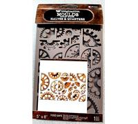 Finnabair Imaginarium Decor Mould - Halves and Quarters