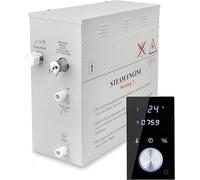 Finnex Premium Sauna Steam Generator Ultimate Personal Shower Spa Kit| Home-Bathroom, Waterproof Sauna Combo| Shower Tool With Control Panel-Recessed Lighting And Aromather(3kw)