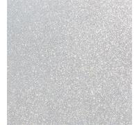 Finnez Window Film White Glitter Privacy Film Frosted Glass Electrostatic Self-Adhesive Obscure Privacy Protection Window Stickers Anti-UV for Home Living Room Bedroom Decoration (17.5" x 157.4")