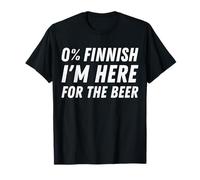 Finnish Beer Drinker - St Urho or Juhannus T-Shirt