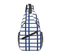 Finnish Flag Fashion Cross Chest Bag Diagonally Adjustable Straps High Capacity Sport Travel Work Daily Use