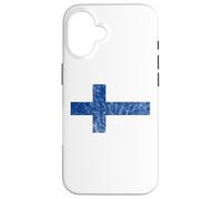 Finnish Flag, Nordic Cross, Travel Vacation Europe, Finland Case for iPhone 16