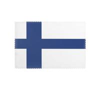 Finnish Flag Placemats for Dining Table Set of 6 - Waterproof - Wipe Clean - Heat Resistant - Anti Slip Dining Table Place Mats, Suitable for Indoor & Outdoor Use, 18’’Ã-12’’