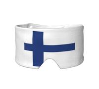 Finnish Flag Print Eye Shade Cover for Nap Travel Yoga,Eye Cover Blindfold Travel Office Nap Airplane