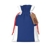 Finnish Flag Print Gift Drawstring Bags Reusable Present Sack Versatile Birthday Holiday Party Favors