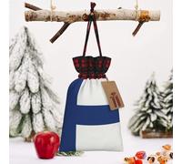 Finnish Flag Print Gift Reusable Bags Festive Drawstring Pouches Versatile Birthday Wedding Favors