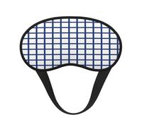 Finnish Flag Print Soft Comfortable Eye Mask for Sleeping Light Blocking Nap Travel Camping Night Rest