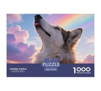 Finnish Lapphund 1000 Piece Jigsaw Puzzle Pet Dog for Adults Challenging Gift Memory Games Stress Relief 70x50cm/1000pcs