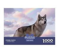 Finnish Lapphund 1000 Piece Jigsaw Puzzle Pet Dog for Adults Educational Activities Memory Games Stress Relief 70x50cm/1000pcs