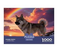 Finnish Lapphund 1000 Piece Jigsaw Puzzle Pet Dog for Age 12+ Challenging Activities Memory Games Relaxing 70x50cm/1000pcs