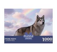 Finnish Lapphund 1000 Piece Puzzles Pet Dog for Adults Fun Activities Memory Games Gift Idea38x26cm/1000pcs