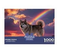 Finnish Lapphund 1000 Piece Puzzles Pet Dog for Age 12+ Challenging Activities Memory Games Relaxing 38x26cm/1000pcs