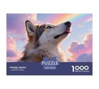 Finnish Lapphund 1000 Piece Puzzles Pet Dog for Age 12+ Educational Gift Memory Games Stress Relief 70x50cm/1000pcs