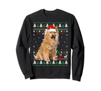 Finnish Spitz Dog Christmas Ugly Sweater Dog Lights Xmas Sweatshirt