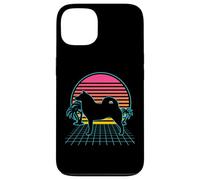 Finnish Spitz Dog Vintage 80s Vaporwave Aesthetic Puppy Case for iPhone 13