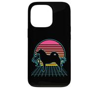 Finnish Spitz Dog Vintage 80s Vaporwave Aesthetic Puppy Case for iPhone 13 Pro