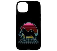 Finnish Spitz Dog Vintage 80s Vaporwave Aesthetic Puppy Case for iPhone 15 Plus