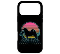 Finnish Spitz Dog Vintage 80s Vaporwave Aesthetic Puppy Case for iPhone 17 Pro Max