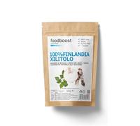Finnish Xylitol 1 kg foodboost - 100% Natural extract from birch - same sweetening power as sugar - suitable for low-calorie or balanced diets - against caries - 100% European