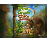 Fino, der kleine Drache und Chico ,der mutige Hund: Eine Geschichte über Freundschaft und Mut