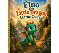 Fino the Little Dragon Learns Courage: A Coloring Adventure Book for Kids