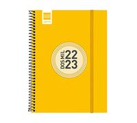 Finocam - 2022 2023 Espir Color Week to View Horizontal September 2022 - August 2023 (12 months) Catalan Yellow
