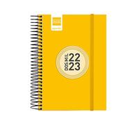 Finocam - 2022 2023 Espir Colour 1 Day Page September 2022 - August 2023 (12 months) Catalan Yellow