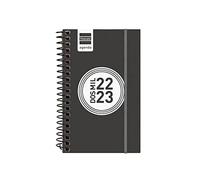 Finocam - 2022 2023 Espir Label Week to View Horizontal September 2022 - August 2023 (12 months) Spanish Black
