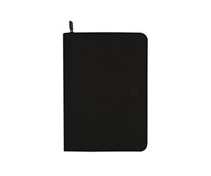 Finocam - A4 Document Holder Series 00 - Black | Polyester Document Holder | Zipper Portfolio - Tablet Pen Ring and Inner Pocket | Equipped with Notepad