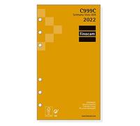 Finocam - Annual 2022 week to view landscape, from January 2022 to December 2022 (12 months) 609-94 x 171 mm Classic Catalan