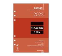 Finocam - Annual Open 2025 Weekly Horizontal View Refill January 2025 - December 2025 (12 months) Catalan