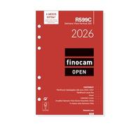 Finocam - Annual Open 2026 Weekly Vertical View Refill January 2026 - December 2026 (12 months) Catalan