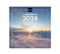 Finocam - Calendar 2024 Wall Images 30x30 to Write January 2024 - December 2024 (12 months) Spanish Nature