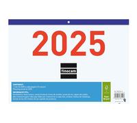 Finocam - Calendar Faldilla Big Numbers 2025 Month View January 2025 - December 2025 (12 months) Catalan