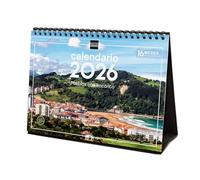 Finocam - Desktop Calendar 2026 Month View January - December 2026 + Sep.- Dec. 2025 (4 months) reduced | Calendar 2026 | Charming Villages Images - English