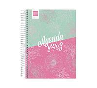 Finocam - Diary 2022 2023 Cool 1 Day Page September 2022 - June 2023 (Learning Year) + July & August Overview Catalan Floral
