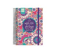 Finocam - Diary 2022 2023 Secondary 1 Day Page September 2022 - June 2023 (Leading Year) + July and August Summary Best Spanish