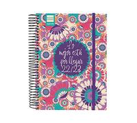 Finocam - Diary 2022 2023 Secondary 1 Day Page September 2022 - June 2023 (Leading Year) + July and August Summary Best Spanish