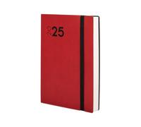 Finocam - Dynamic Mara 2025 Agenda 1 Day Page January 2025 - December 2025 (12 months) Red Spanish